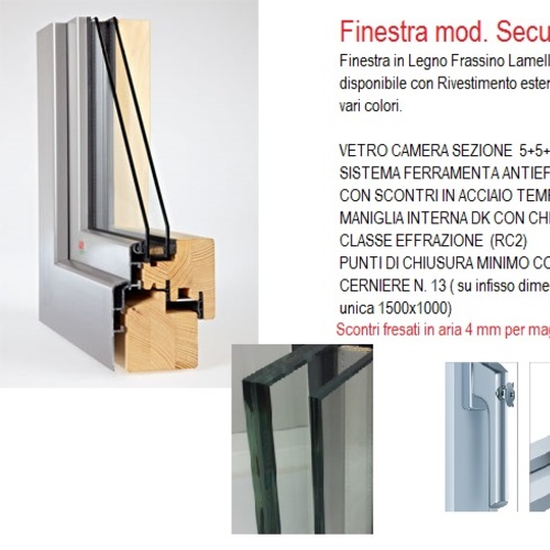 FINESTRA MOD. SECURBLIND